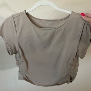 Old Navy Women's Tan Powerchill Top